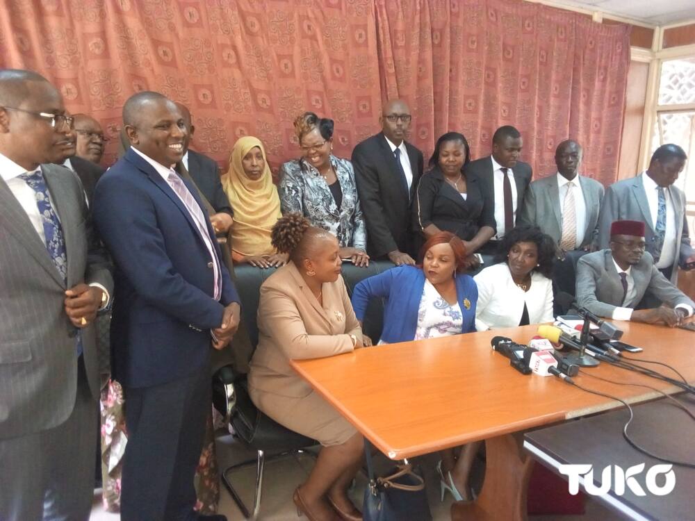 Tanga Tanga MPs protest Aisha Jumwa's arrest, claim police are targeting Ruto's allies unfairly