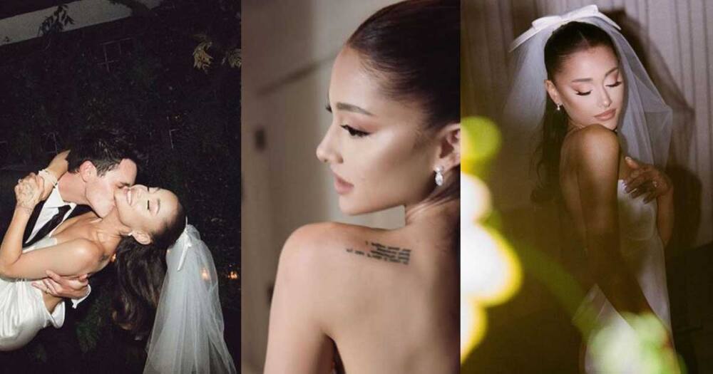 Ariana Grande Releases Beautiful Wedding Photos Weeks after Walking Down the Aisle