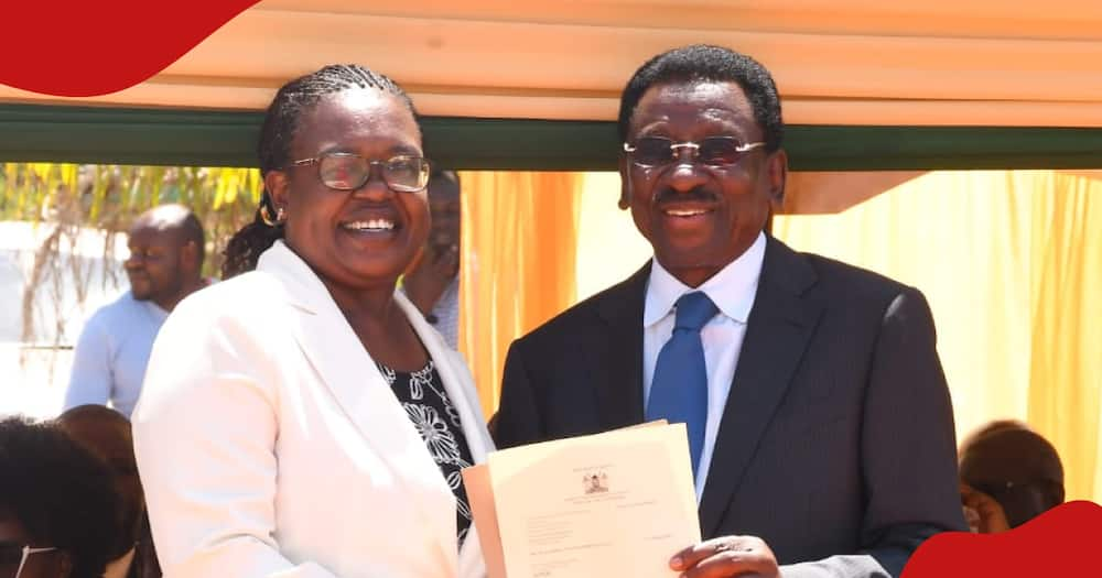 ames Orengo and Elizabeth Adongo