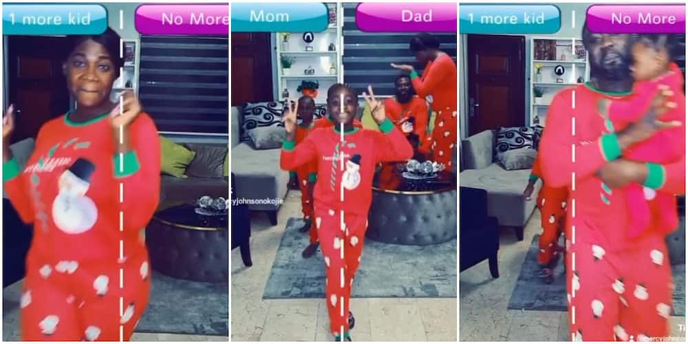 Actress Mercy Johnson and family play This or That game in cute new video