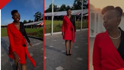 Charlene Ruto Shows Off Vast State House Compound While Rocking Classic Dress