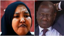 Fatuma Gedi Stirs Storm in Parliament after Accusing William Ruto of Grabbing Land: "Kwendeni"