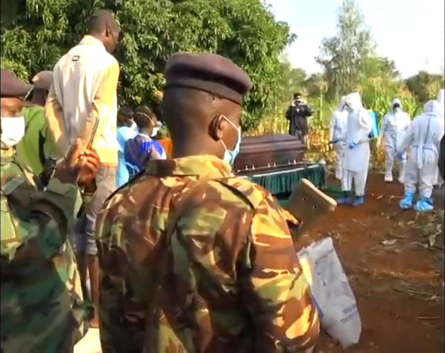 Papa Shirandula: Tears flow freely as comedian is buried in early morning ceremony