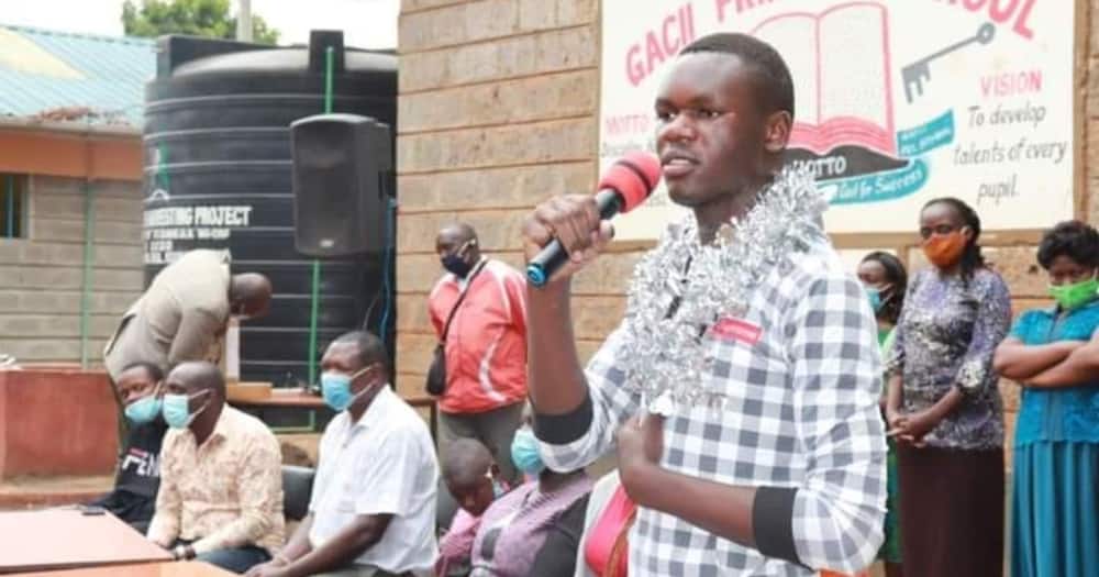 KCSE Top Candidate Thanks Babu Owino for Initiating Online Classes: "They Helped a lot"