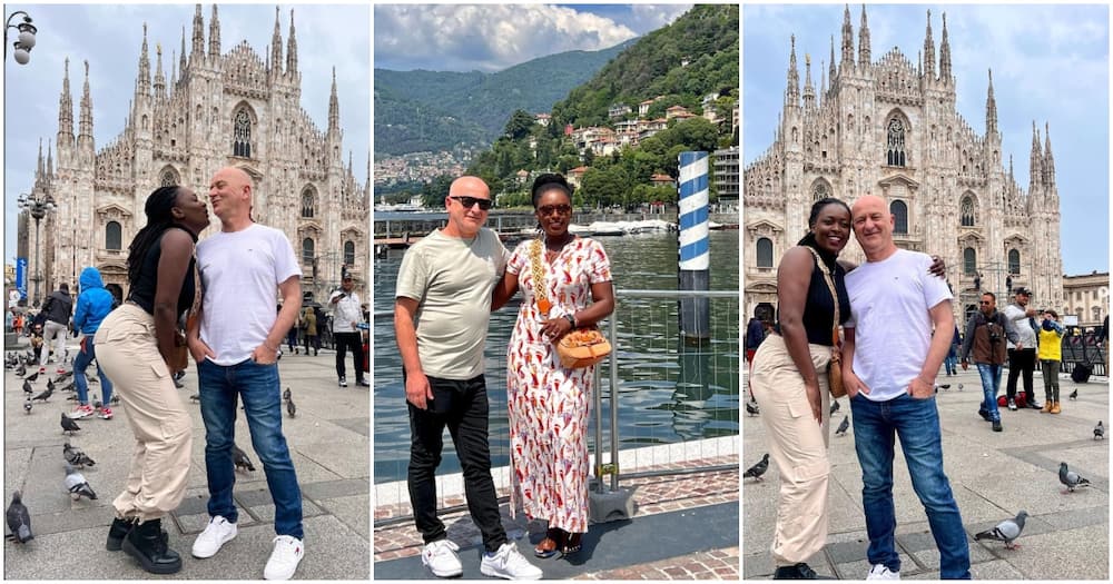 Kenyan Fashion Model Santorini Queen Relishes Vacation in Italy with ...