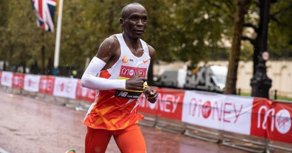 Eliud Kipchoge returns home days after disappointing London Marathon