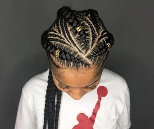 30 Cool Cornrow Braid Hairstyles To Try  French braid hairstyles, Natural  hair styles for black women, Braids for black hair