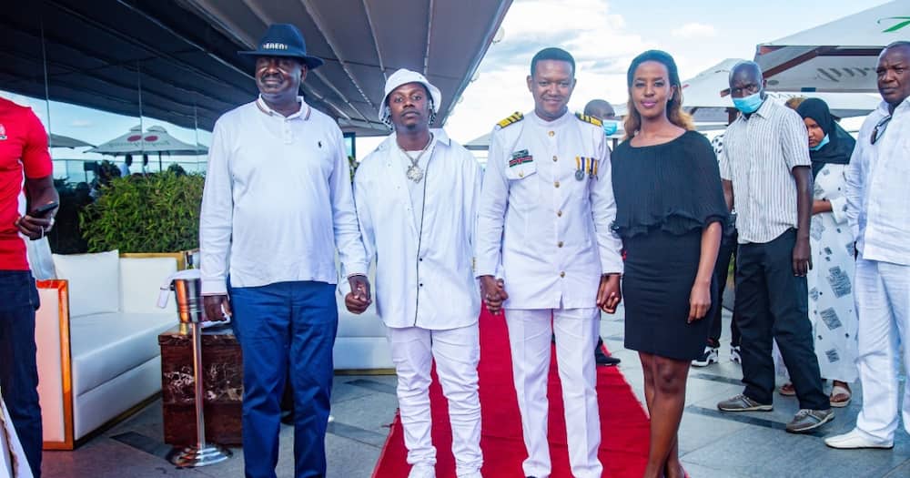 Alfred Mutua held a party on Sunday to mark his birthday.