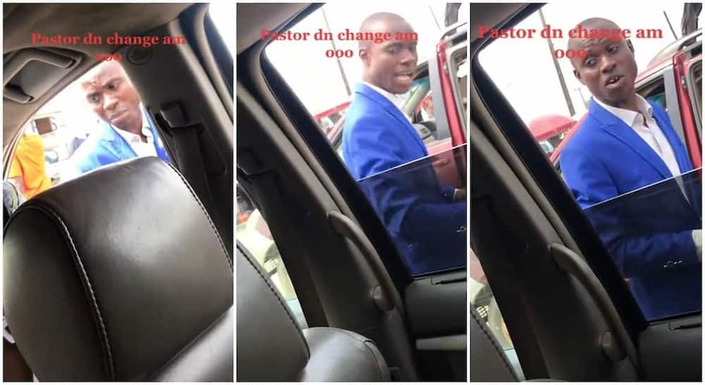 Photos of the Nigerian motor park preacher who rejected money.