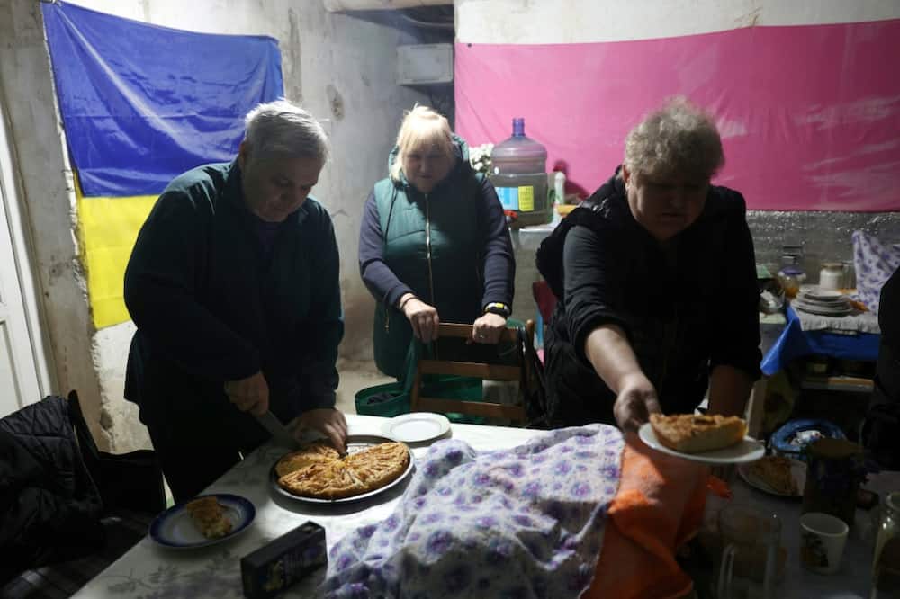 The basement dwellers of Stepnogirsk worry that the winter will freeze Ukraine's advance