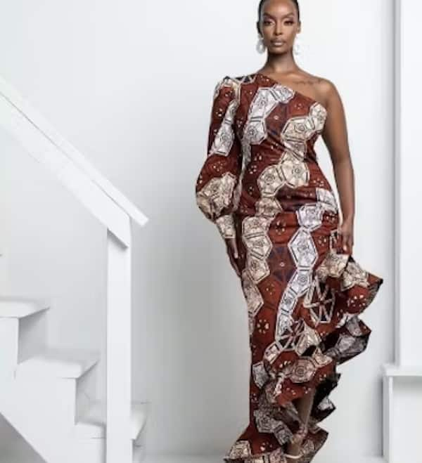 Long dresses kitenge outlet designs