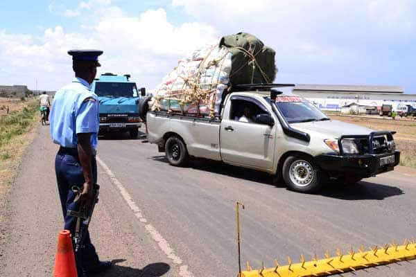 Maafisa wa trafiki waagizwa kuondoa vizuizi barabarani