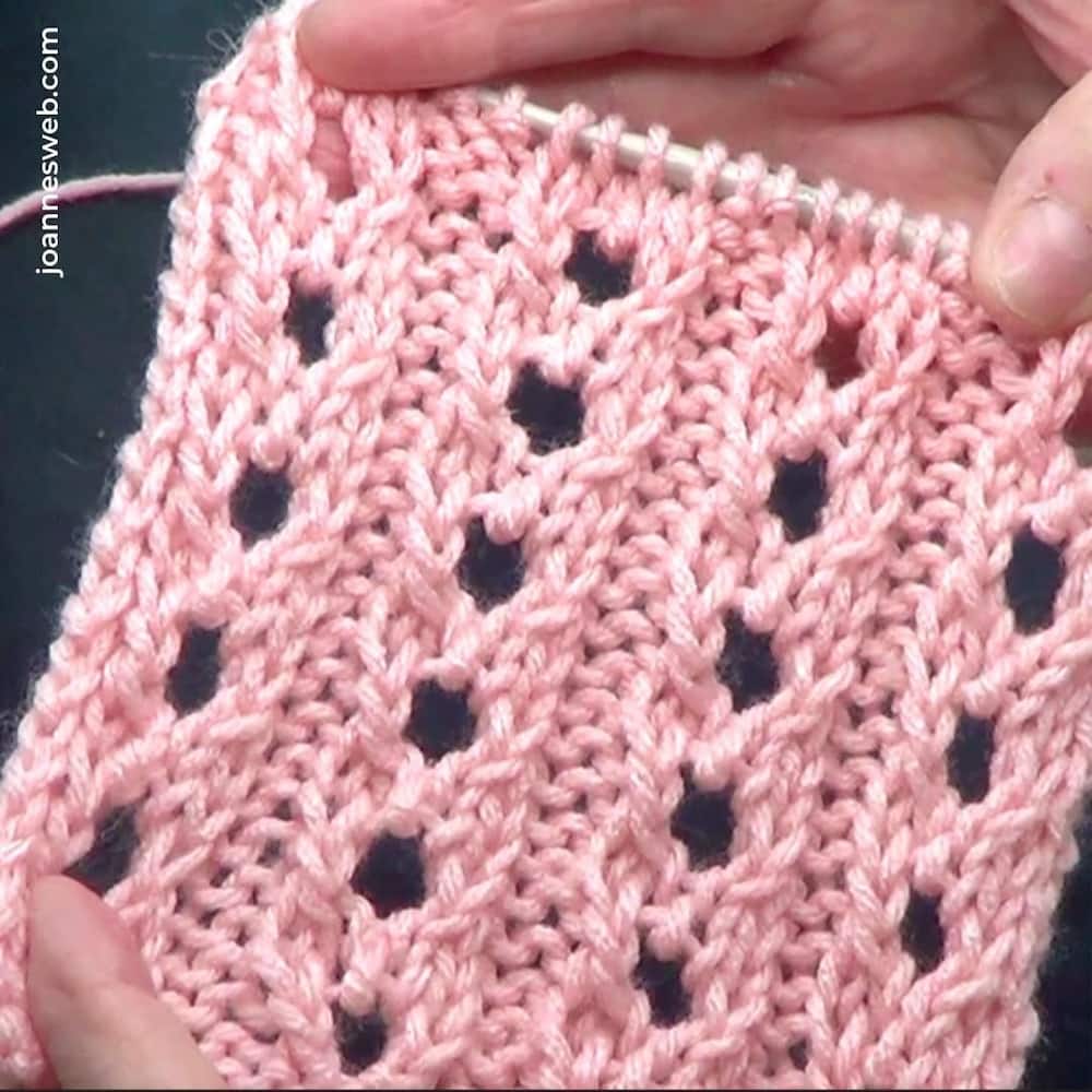 types of knitting stitches