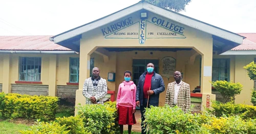 Maureen Chepngeno is now a student at the Kabisoge Technical and Vocational Training Institution.