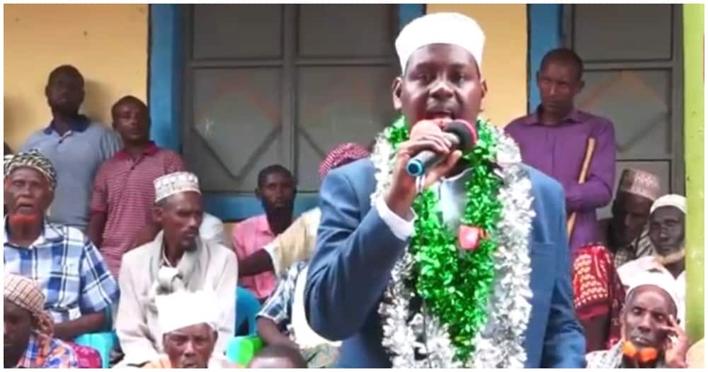 Amin Hassan Mohamed promised to frequently airlift locals to Nairobi to visit him.
