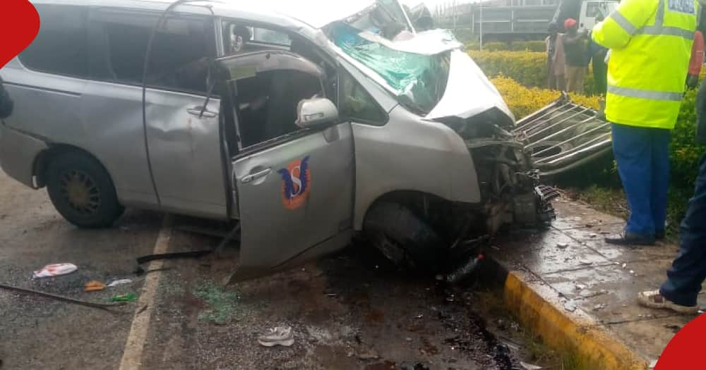 Matatu Ferrying 13 Students Collides with Van along Nairobi-Nakuru ...