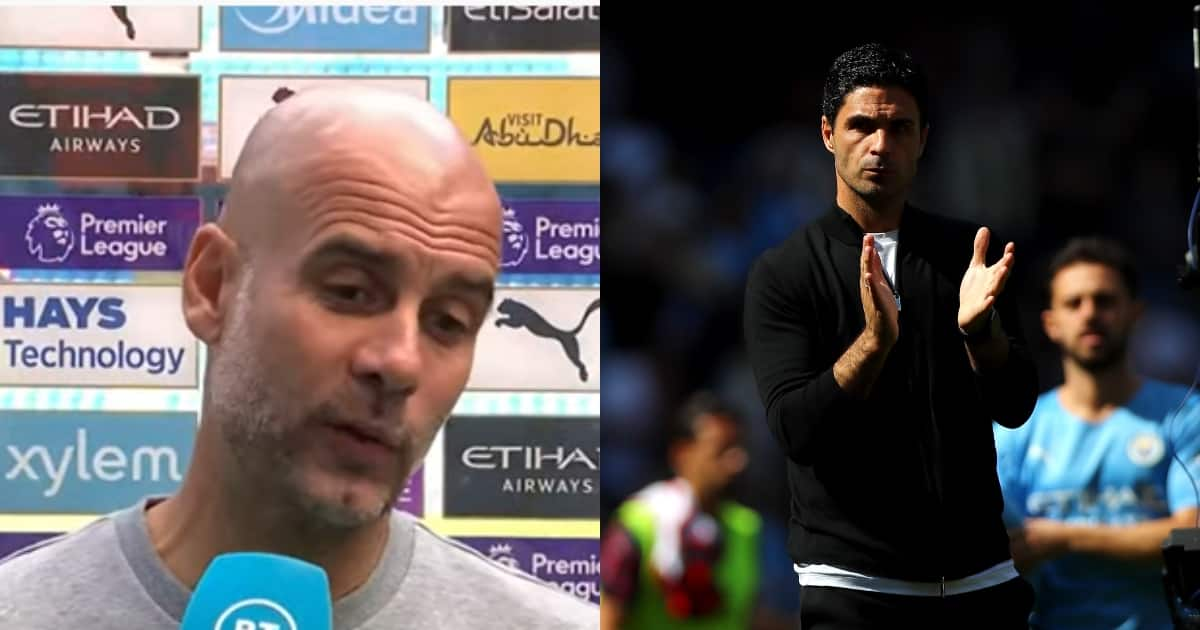 Pep Guardiola Passionately Defends Mikel Arteta As Arsenal Boss Hits ...