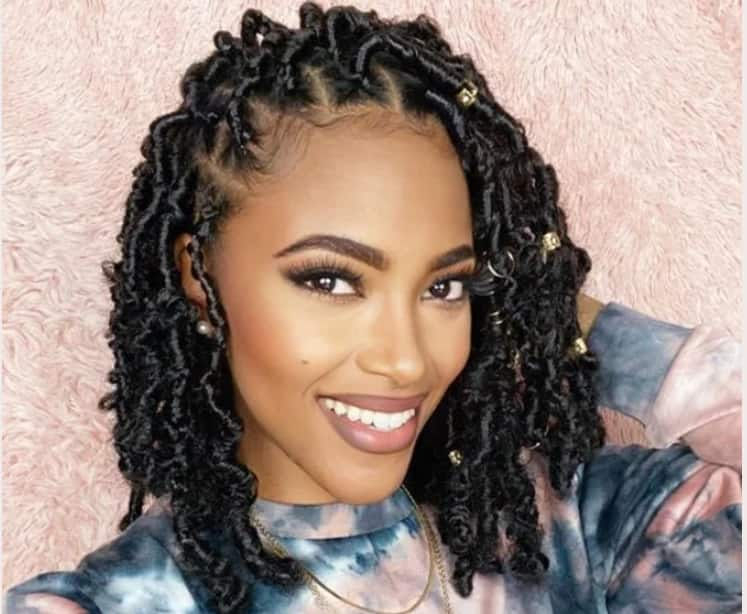 20 best loc styles with curls that will look great on you