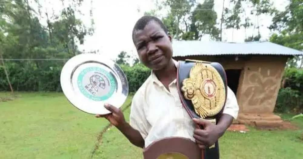 Conjestina Achieng torched her house out of frustration.