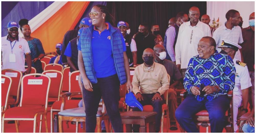 Winnie Odinga Discloses Her Conversation with Uhuru Kenyatta at Azimio Rally: "I Asked Him Where He Left Baba"