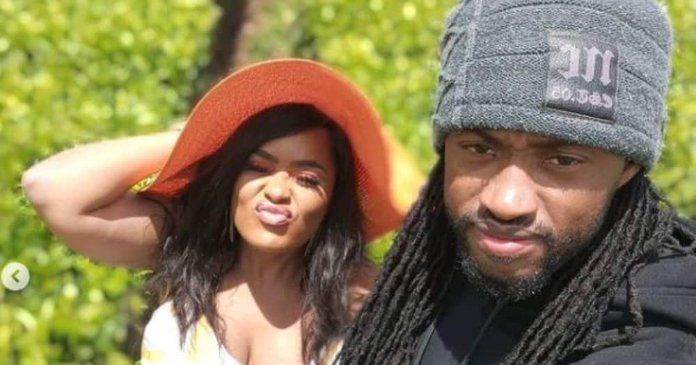 You're more than a champion, Mwende Macharia showers baby daddy J Blessing with love