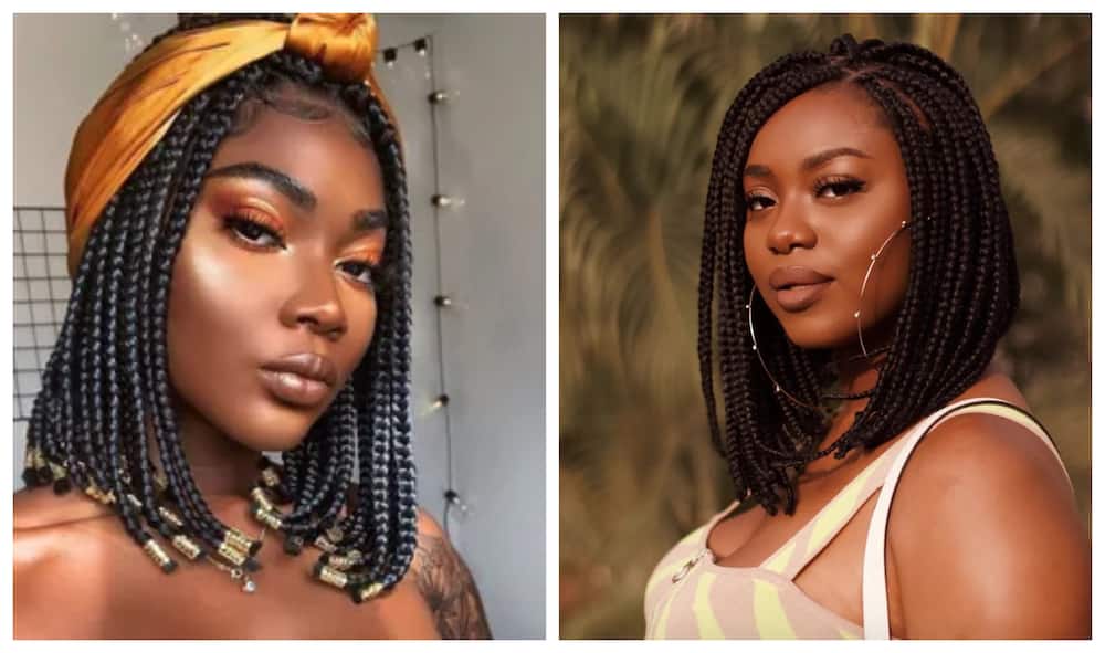 The Best Bob Box Braids Hairstyles For All Seasons