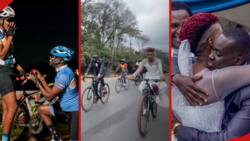 Nairobi Couple Who Cycled to Their Wedding Disclose They Met at Cycling Event