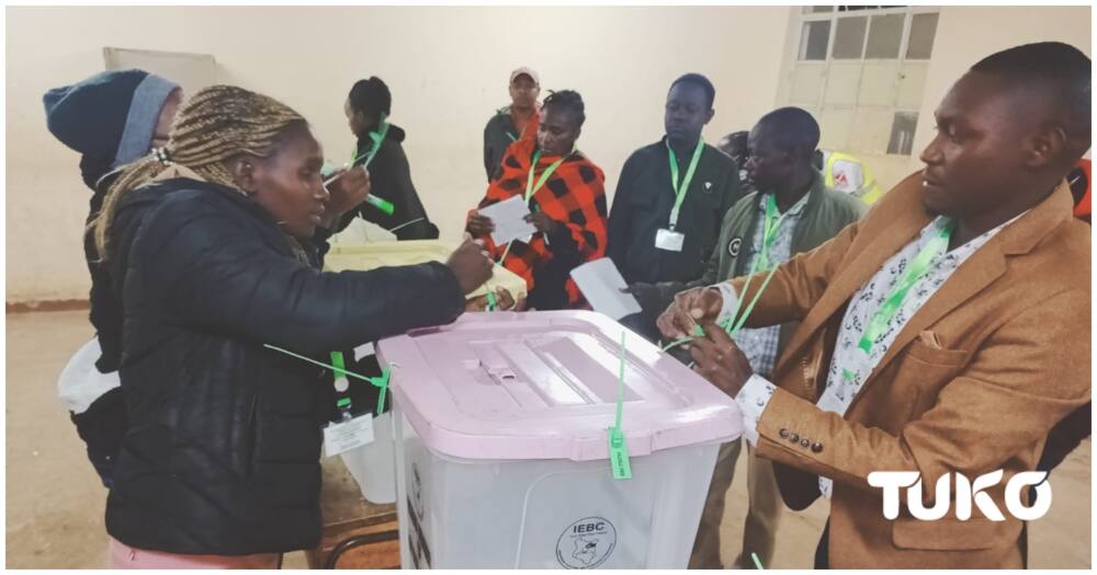 Kabarnet ballot boxes.