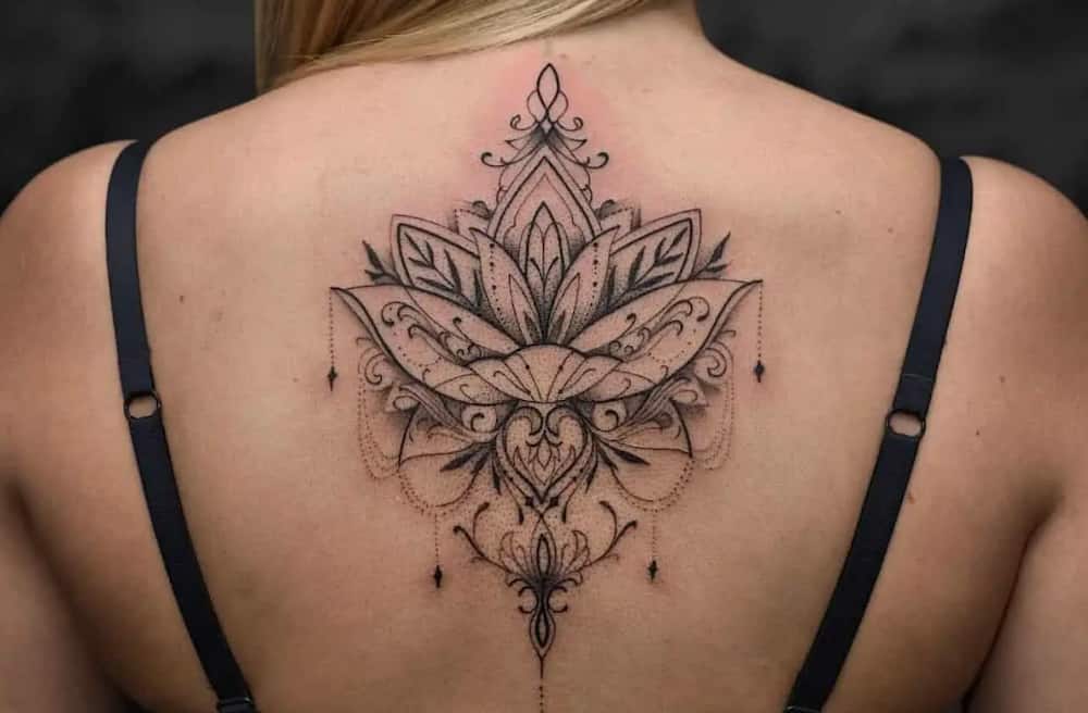 Mandala design tattoo