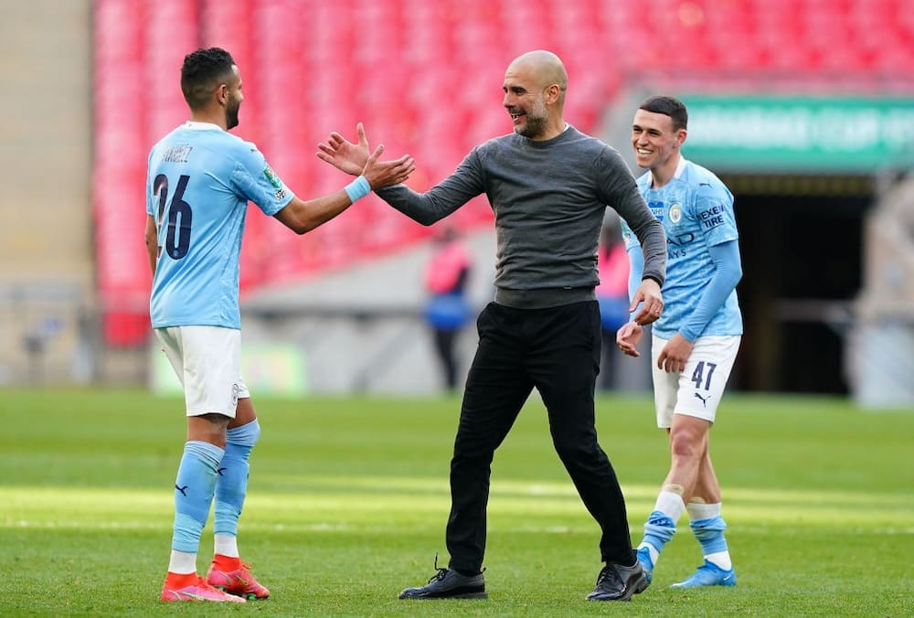 Pep Guardiola celebrates ‘amazing’ milestone as he becomes first boss to win FOUR Carabao Cups in a row
