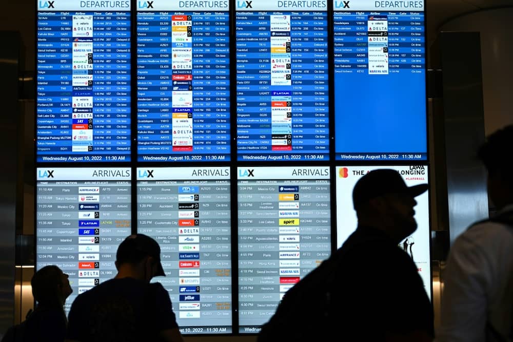 The US airport websites were targeted after the pro-Russian hacking group known as 'KillNet' published a list of sites and encouraged its followers to attack them