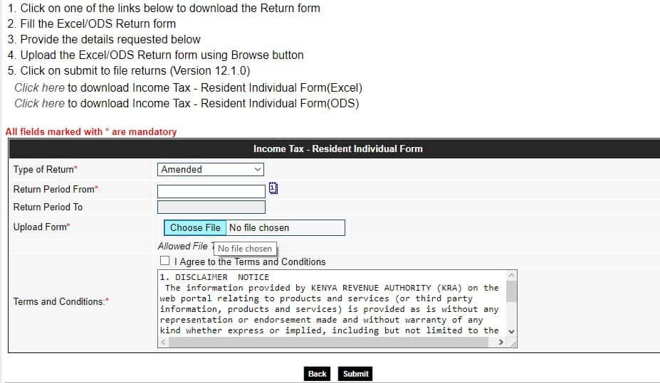 Step by step guide of filing income tax, nil returns on new iTax portal