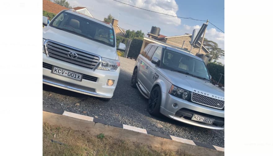 Nairobi tycoon Kelvin Shaban explains why all his cars have unique 001 number plates