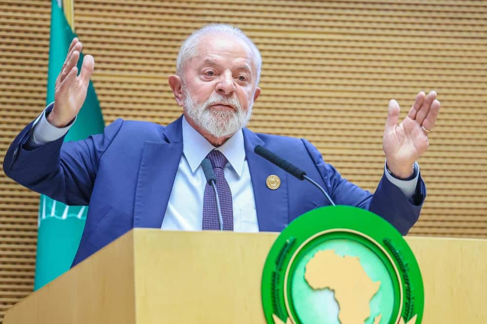 Brazilian President Luiz Inacio Lula da Silva says humanity is 'becoming a victim of algorithms'