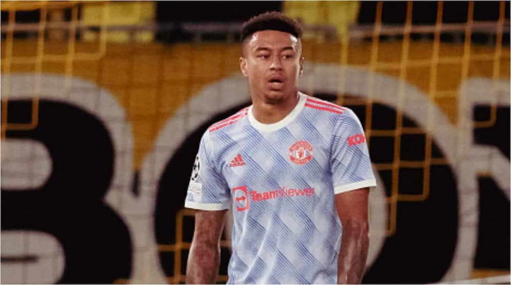 Jesse Lingard cuts a dejected face while in action against Young Boys. Photo: Ash Donelon.