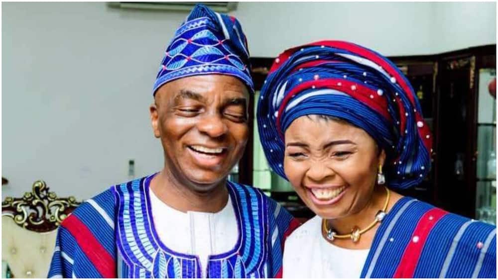 Bishop Oyedepo gives out daughter's hand in marriage on his wedding anniversary day (photos)