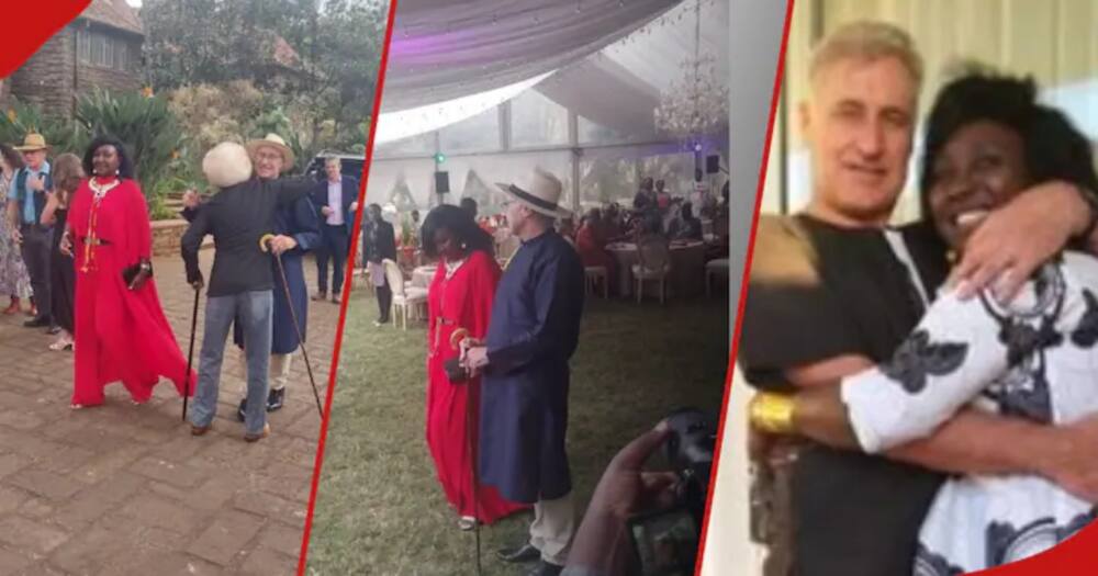 Gladys Shollei and her husband. Photo: Moibenshire, Collins Korir, Gladys Shollei.