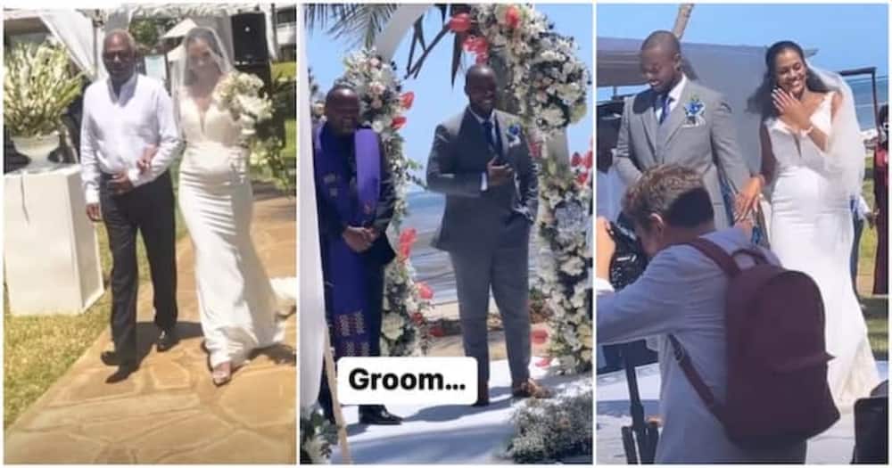 Esther Passaris's daughter wedded her Ivorian lover in a beautiful wedding ceremony. Photo: Malaika.