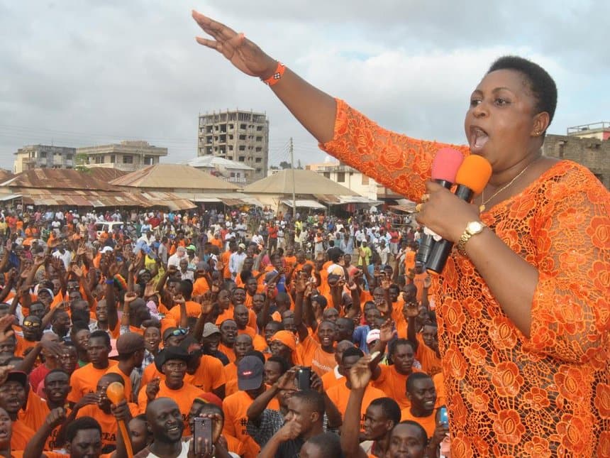 Expelled ODM renegade Aisha Jumwa teams up with Ruto allies to fight Hassan Joho