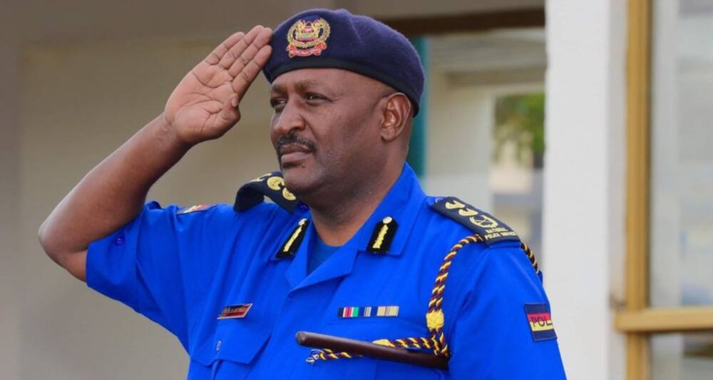 Inspector-General of police Hillary Mutyambai. Photo: NPSC.