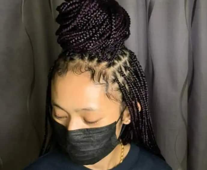 How to Medium Knotless Box Braids & 30+ Hairstyles