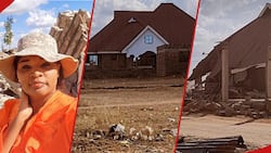 Gospel Singer Lady Bee Tearfully Watches Her Athi River House Being Demolished: "3 Days Sijalala"