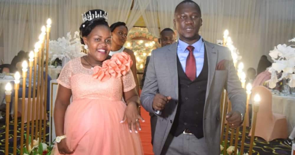 Woman says she prayed not to go into labour during her wedding day