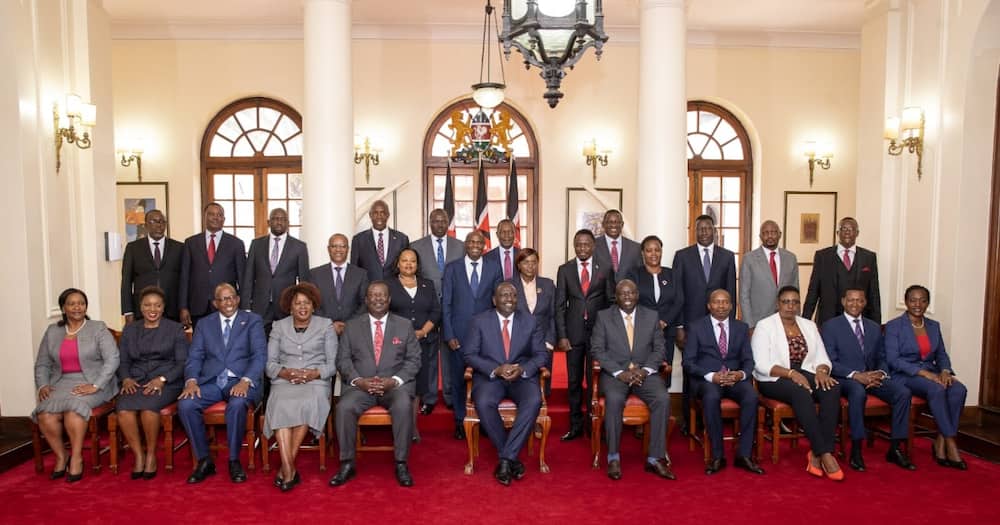 President William Ruto's Cabinet.