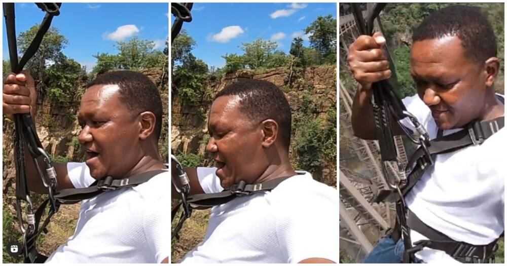 Alfred Mutua Enjoys enjoys vacation in Zambia.