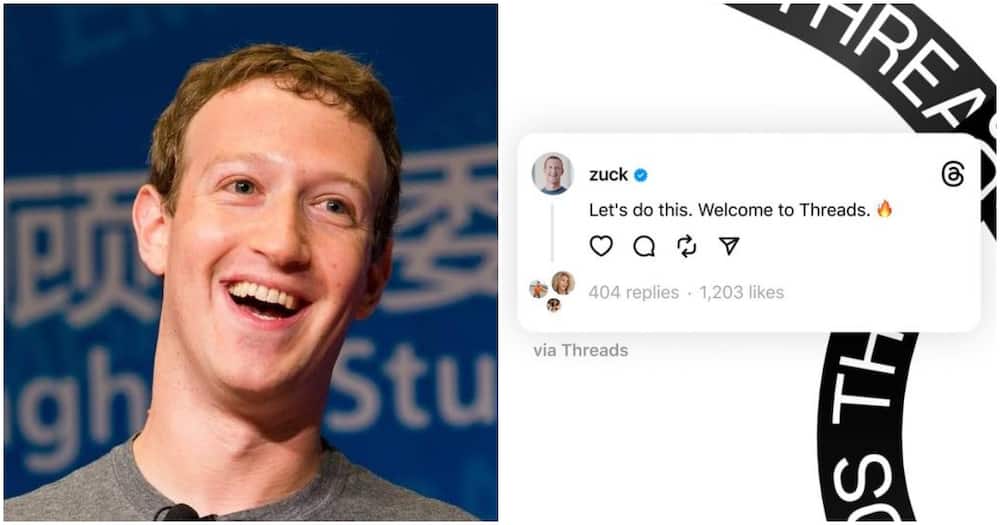 Zuckerberg said Threads can be accessed via Instagram account.