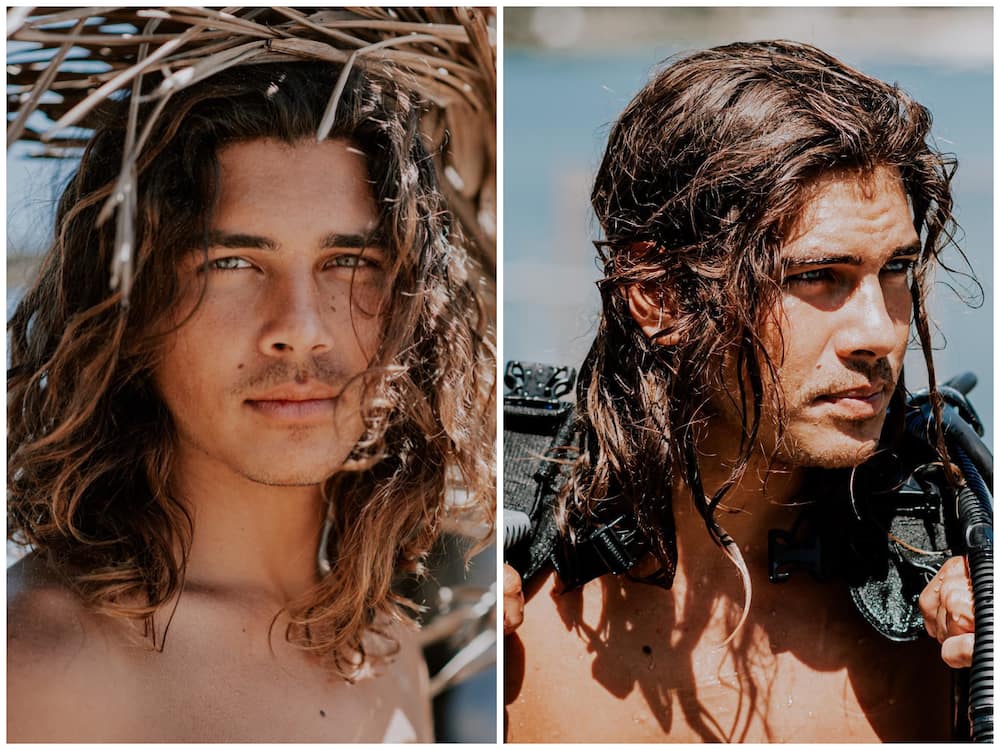 the surfer boy haircut for guys with thick straight hair