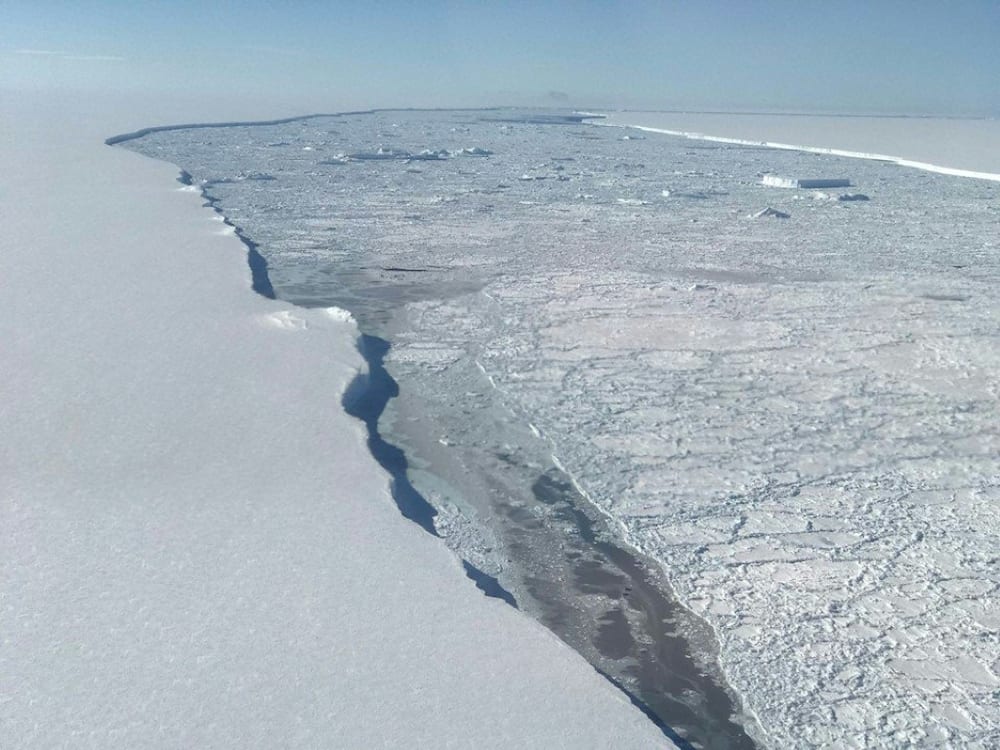 The A-68 iceberg was one of the largest ever observed