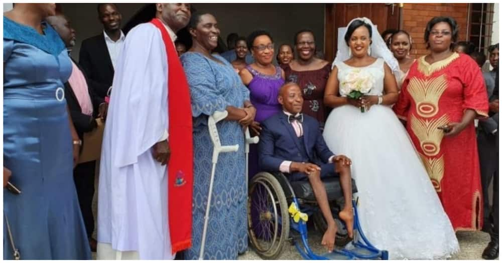 Man Living with Disability Excited after In-Laws Accepted Him: " I am Happy"