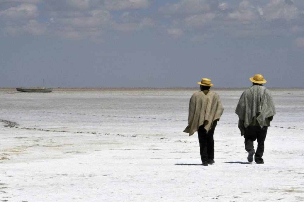 Scientists have blamed a confluence of factors including climate change and water extraction for Bolivia's Lake Poopo's lake drying up